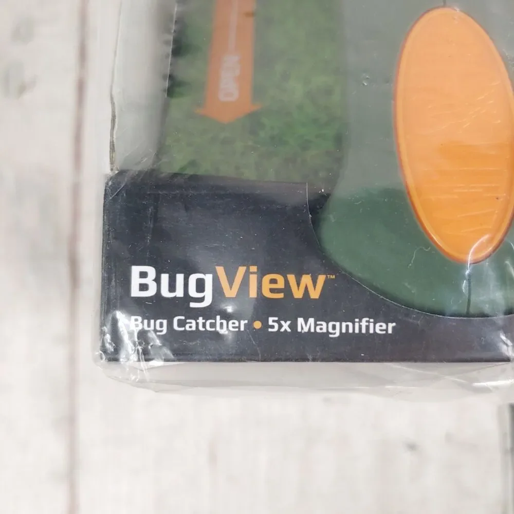 Carson BugView Kids Bug Catcher 5x Magnifier Slide Toy Catch & Release HU-10 NEW
